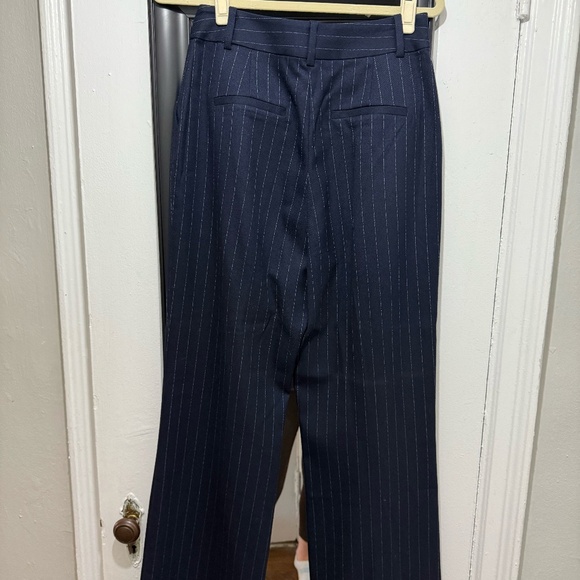 Favorite Daughter Favorite Pant Navy Pinstripe - Picture 9 of 11